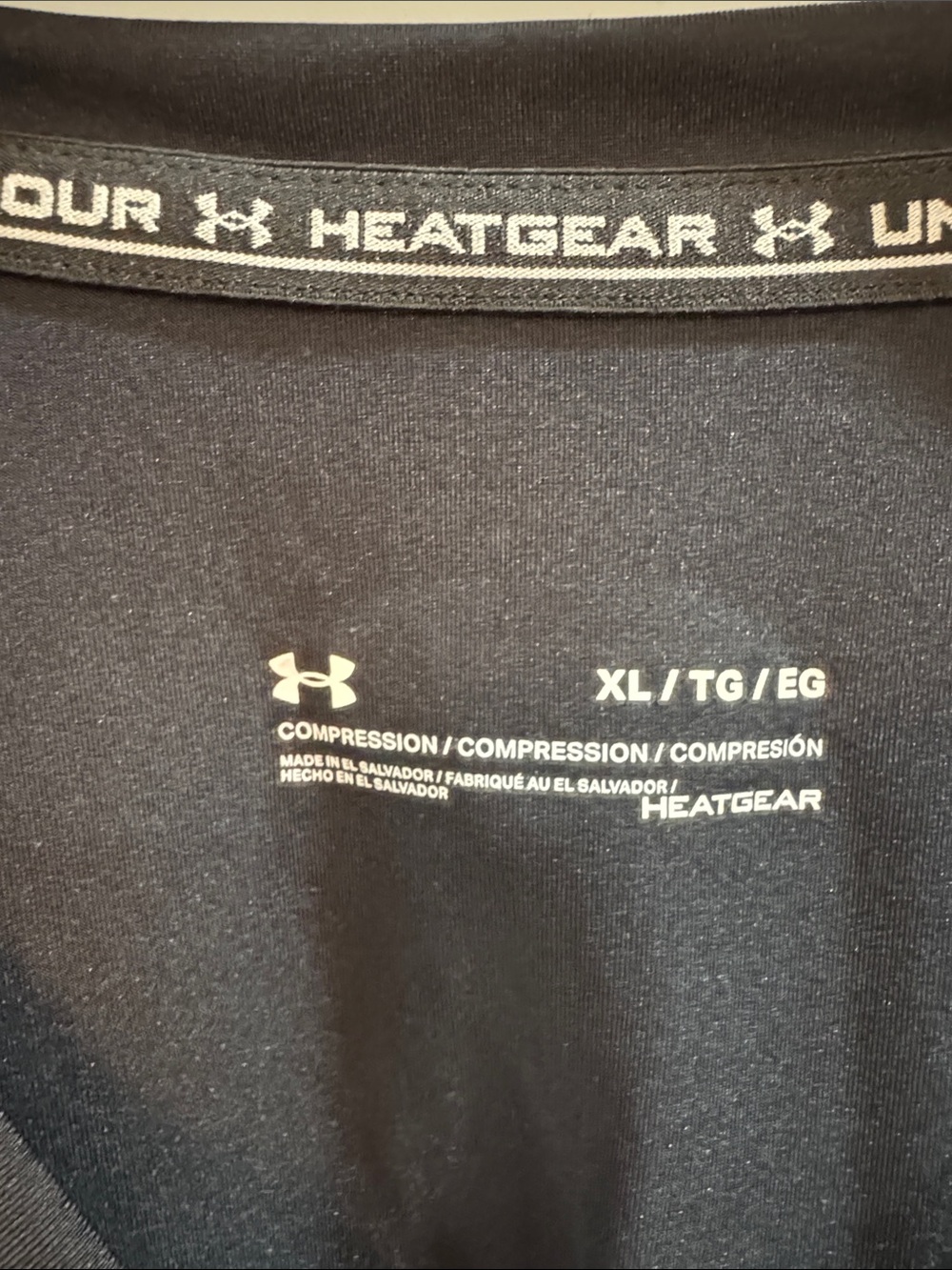 Under Armour Black Men’s Sleeveless Compression Tank - Picture 2 of 3
